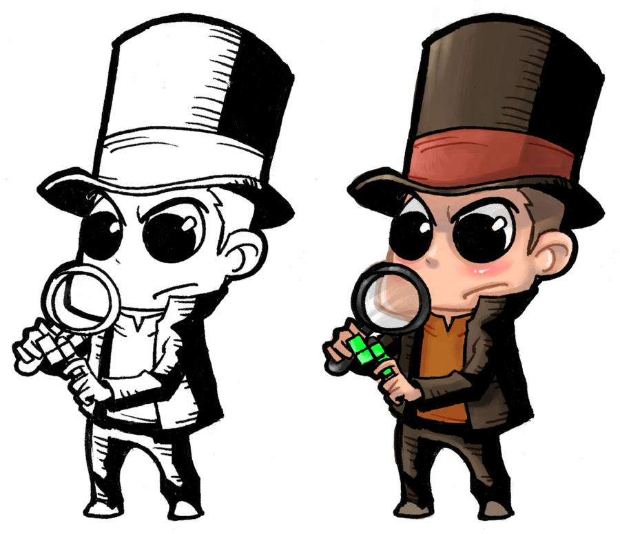 Chibi - Layton + Tetris