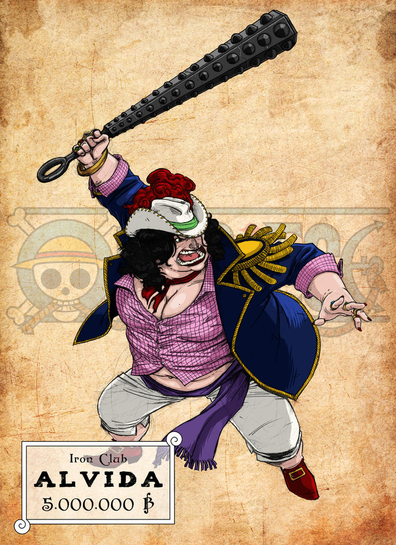 Wanted One Piece Fat Alvida By Electrocereal On Deviantart