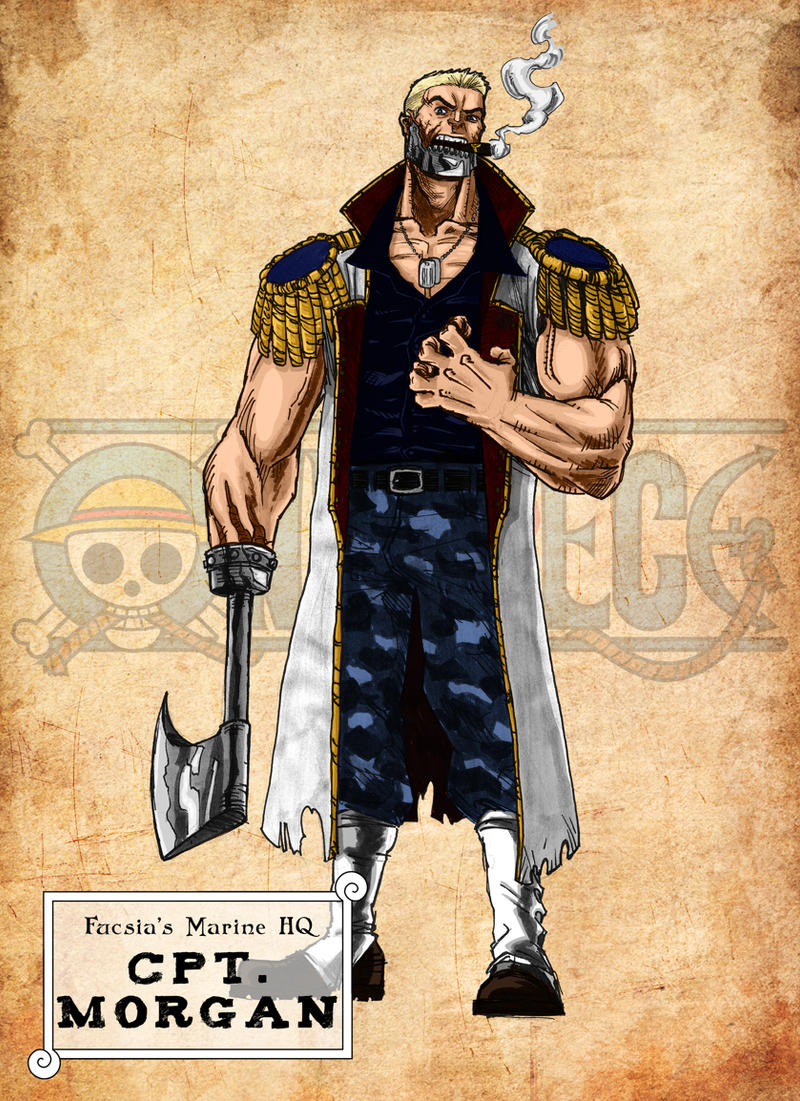 Wanted One Piece Captain Morgan By Electrocereal On Deviantart Wanted One Piece Captain Morgan By Electrocereal On Deviantart