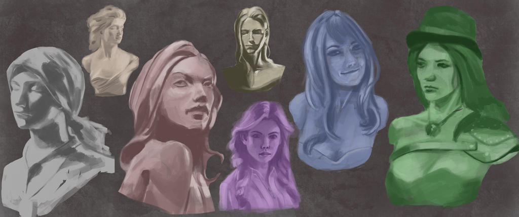 Digital Painting Practice By Bhupendra On Deviantart