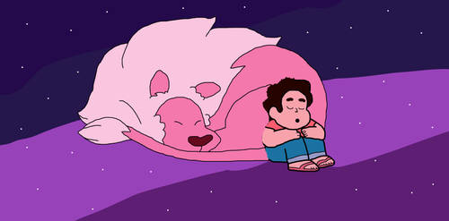 Steven Universe: Steven and Lion