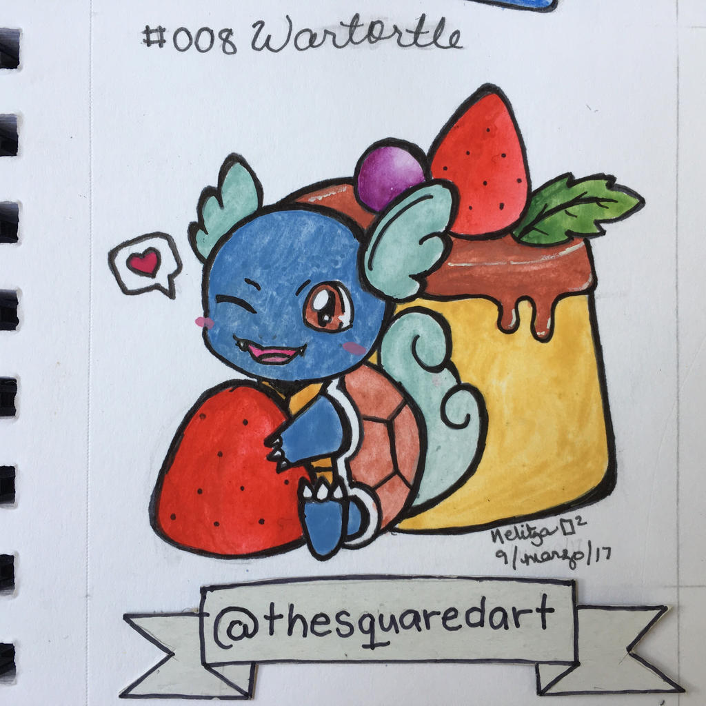 Art a Day (Day 8 - Wartortle) 