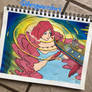 Studio Ghibli Films Painting: Ponyo