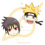 Chibi Naruto x Sasuke