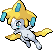 Pokemon Jirachi x Mew Pixel Sprite Fusion