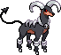 Pokemon Houndoom X Sawsbuck Sprite Fusion