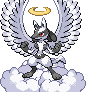 The Holy Lucario Pokemon Sprite