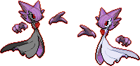 Pokemon Gardevoir X Haunter Sprite Fusion