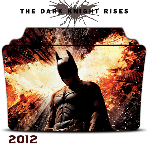 The Dark Knight Rises (2012) - Folder icon by HossamAbodaif on DeviantArt