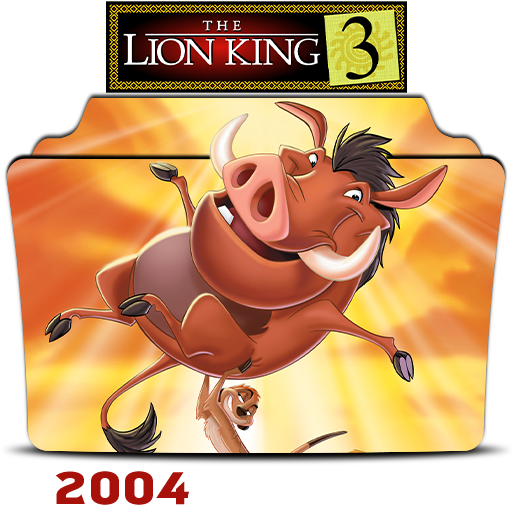 The Lion King 3 (2004) Folder icon by HossamAbodaif on DeviantArt
