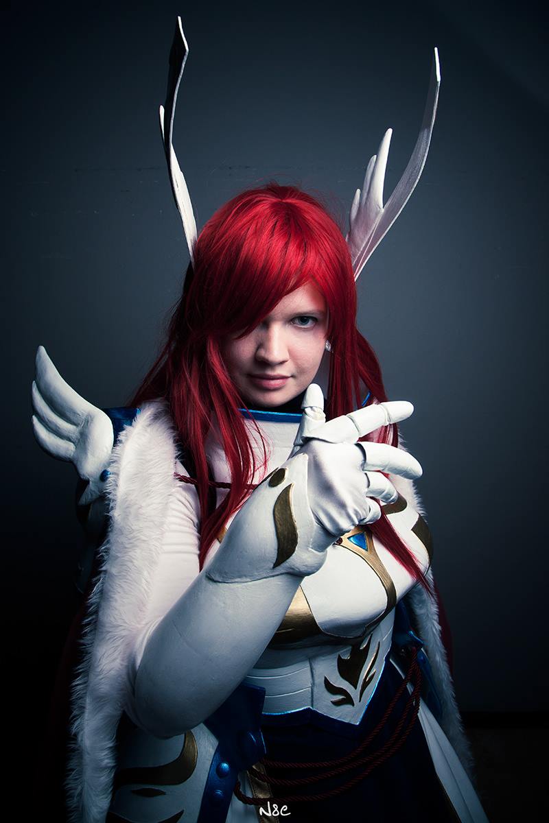 Erza farewell armor