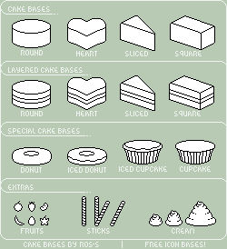 Cakes - Free Icon Bases