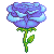 Blue Rose - Free Icon