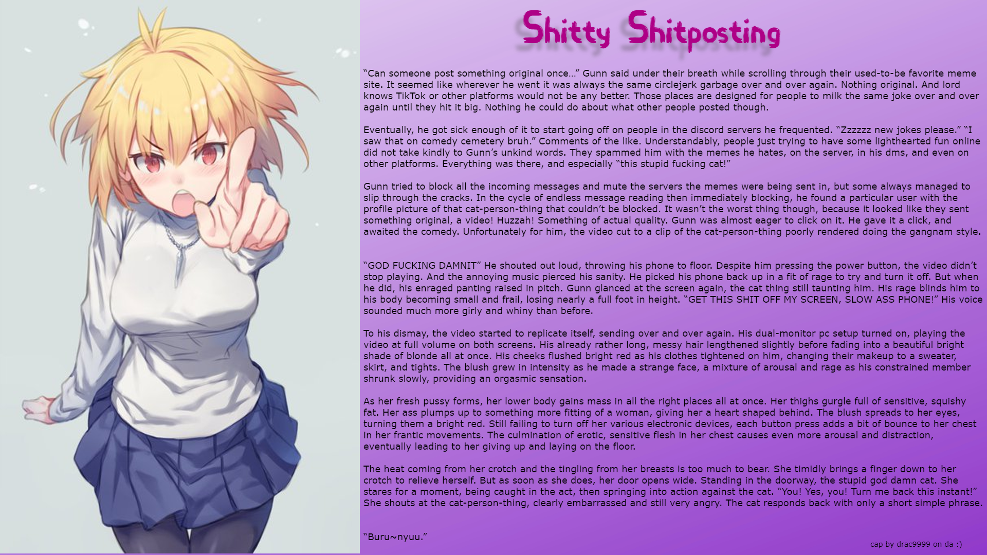 Shitty Shitposting TG Caption By Drac9999 On DeviantArt shitty-shitposting-tg-caption-by-drac9999-on-deviantart