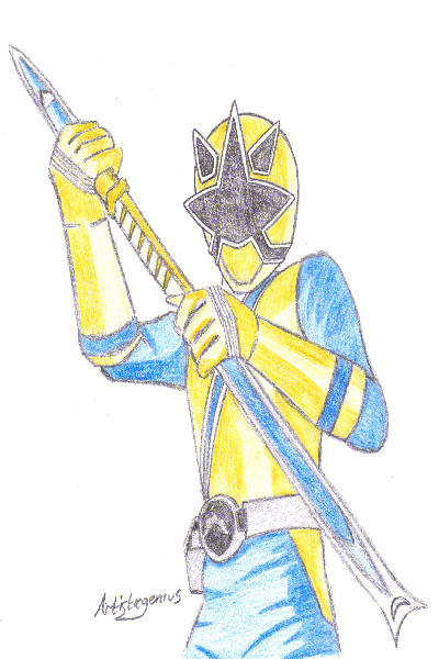 Gold samurai ranger by Artisticgenius25 on DeviantArt