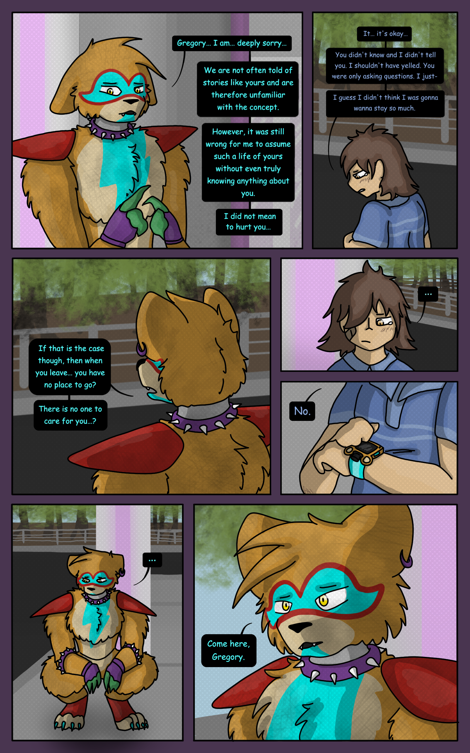 Comics tagged with Gregory FNaF Security Breach Edit - Comic Studio