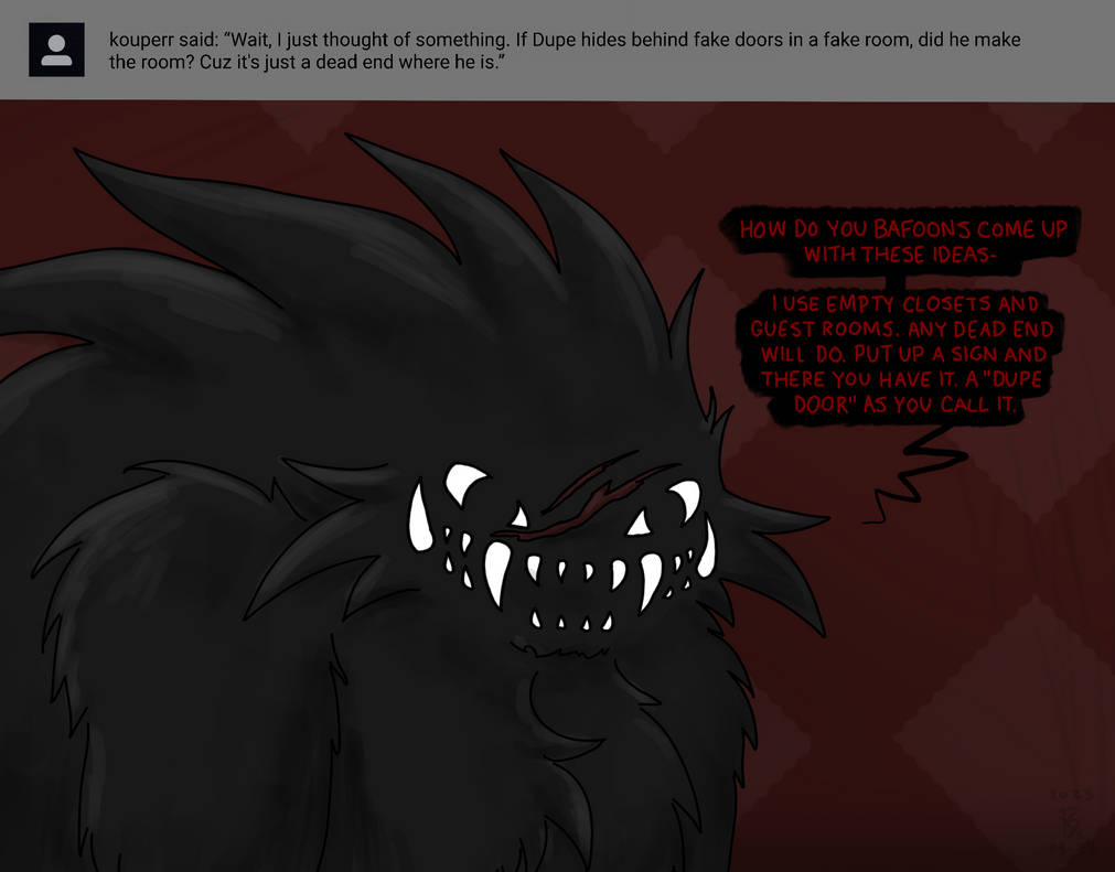 Ask us Anything!! (DOORS) - Question 27 by ArtyPawsStudio on DeviantArt