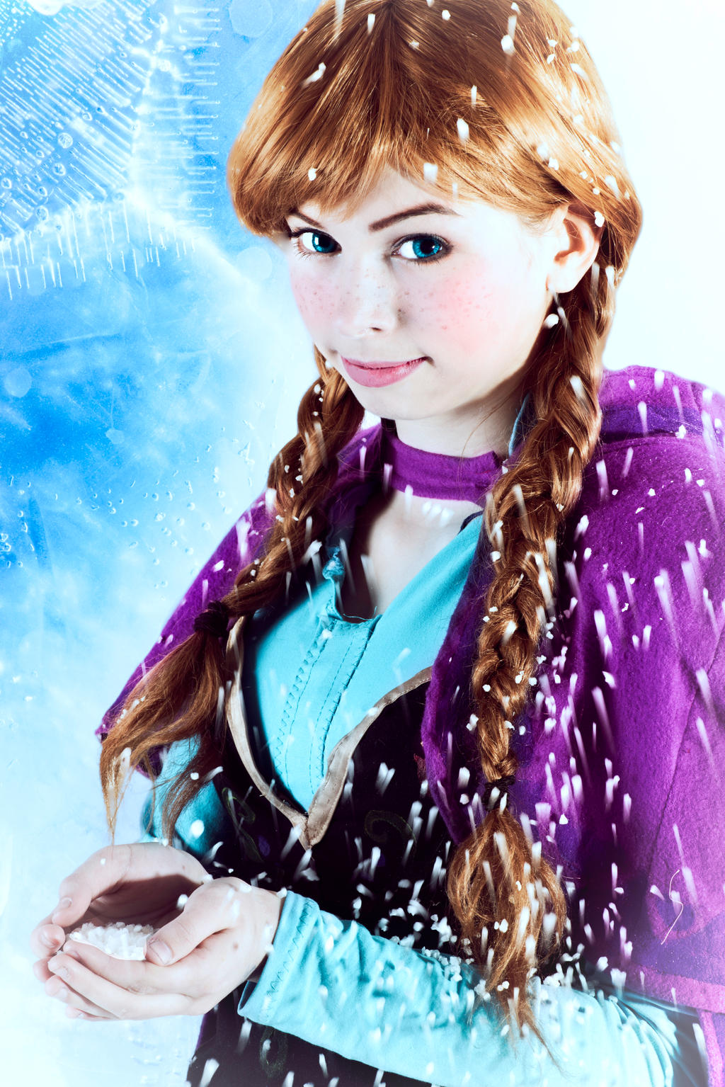 Frozen Anna Cosplay- Do u want to build a snowman?