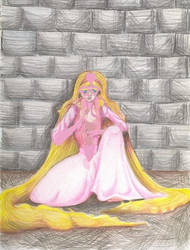 Rapunzel pretty in pink