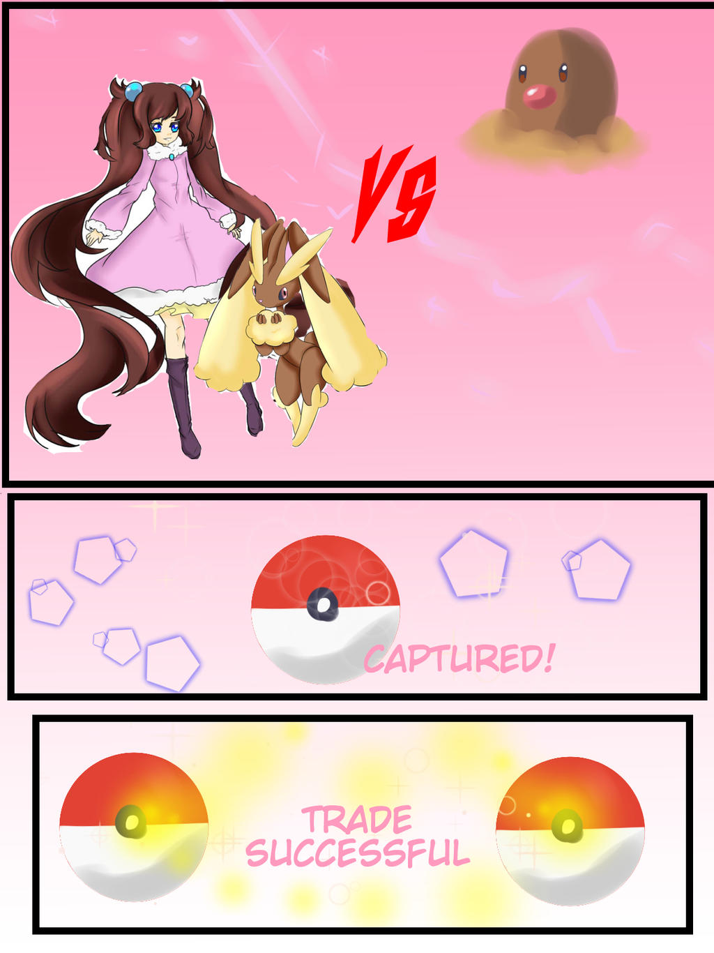 Lorelei vs Diglett! Trade for a Goomy!