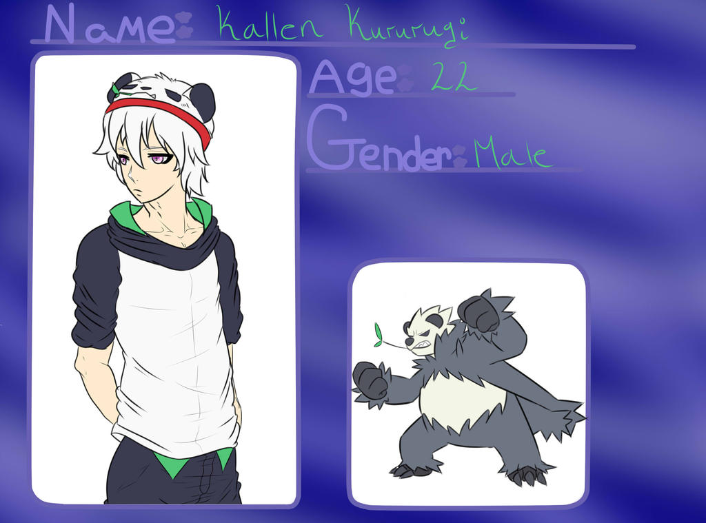 Kallen Character Card by Blacklynx3 on DeviantArt