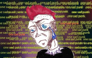 Punk Rocker Sad One sad punk by maidingparanoidgurl on DeviantArt