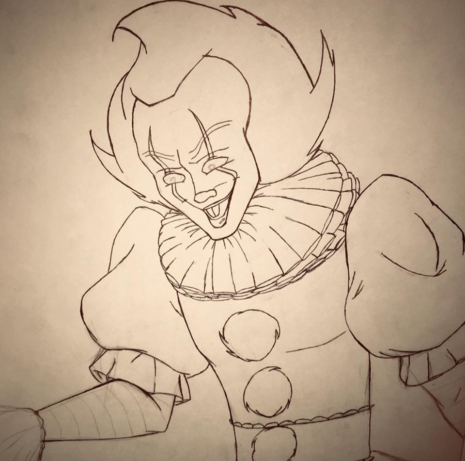 Pennywise The Dancing Clown - Doodle