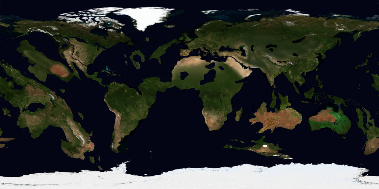 Genera Map Genera Satellite World Map by WorldPeace1945 on DeviantArt