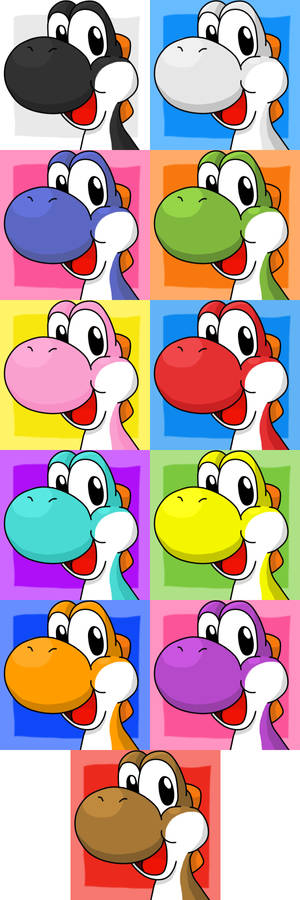 [FREE TO USE] Yoshi all colors