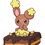 Buneary with a PB-Brownie [Charity Collab]