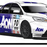 Team Aon BTCC Focus -Vector