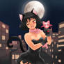 Tokyo Black Cat Girl