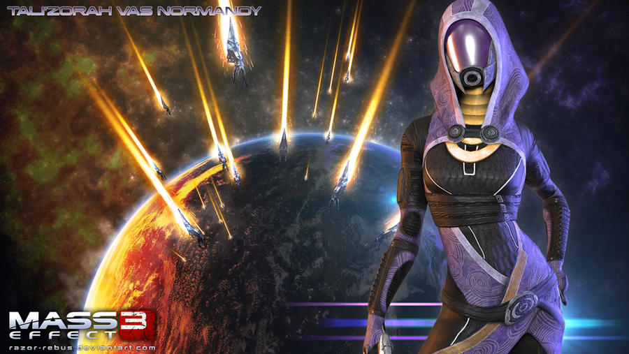 Mass Effect Wallpaper - Tali'Zorah