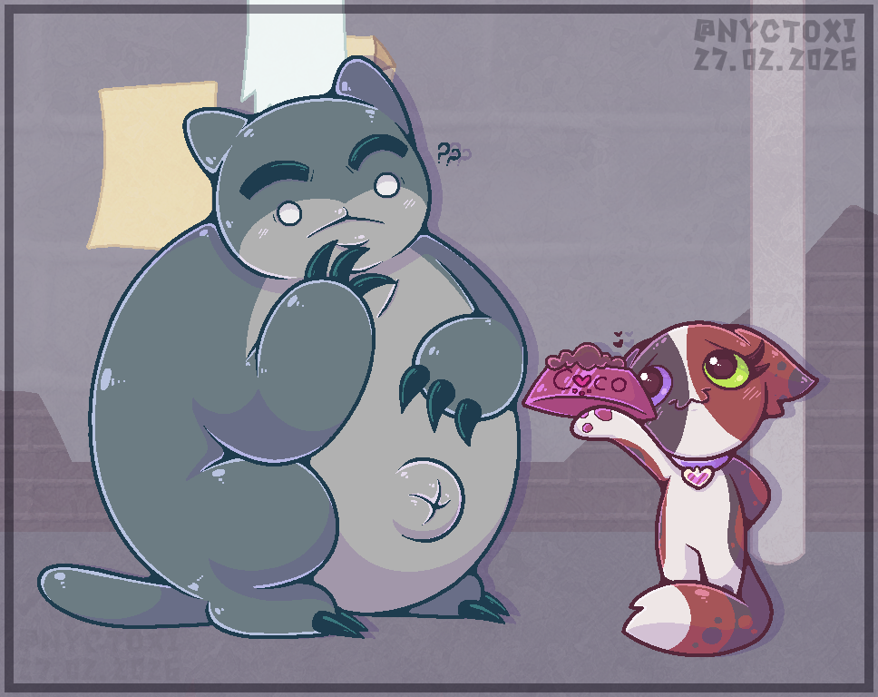 Calicoco Firewalker Calicoco's just trying to help by Nyctoxi on DeviantArt