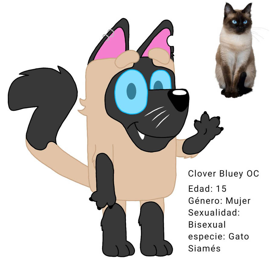 Clover Bluey OC by JeanneChang on DeviantArt Clover Bluey OC by JeanneChang on DeviantArt