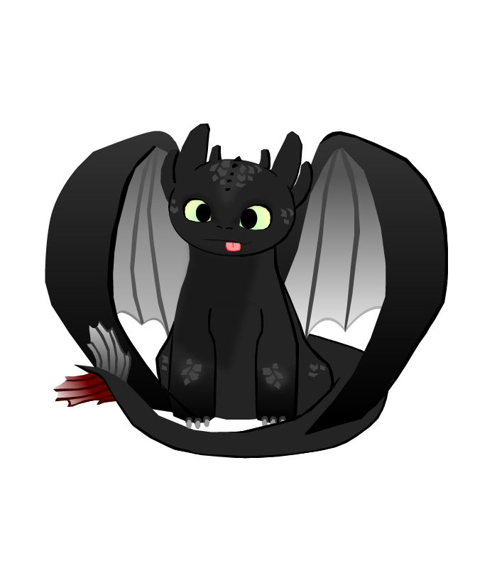 Toothless Vectorial by velectorial on DeviantArt