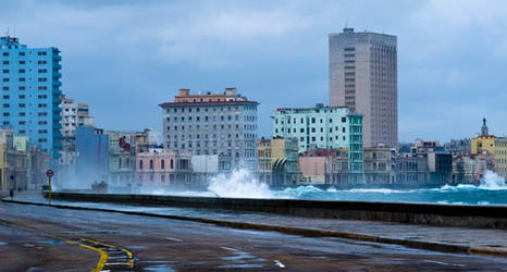 Malecon by Day -  Havana, Cuba