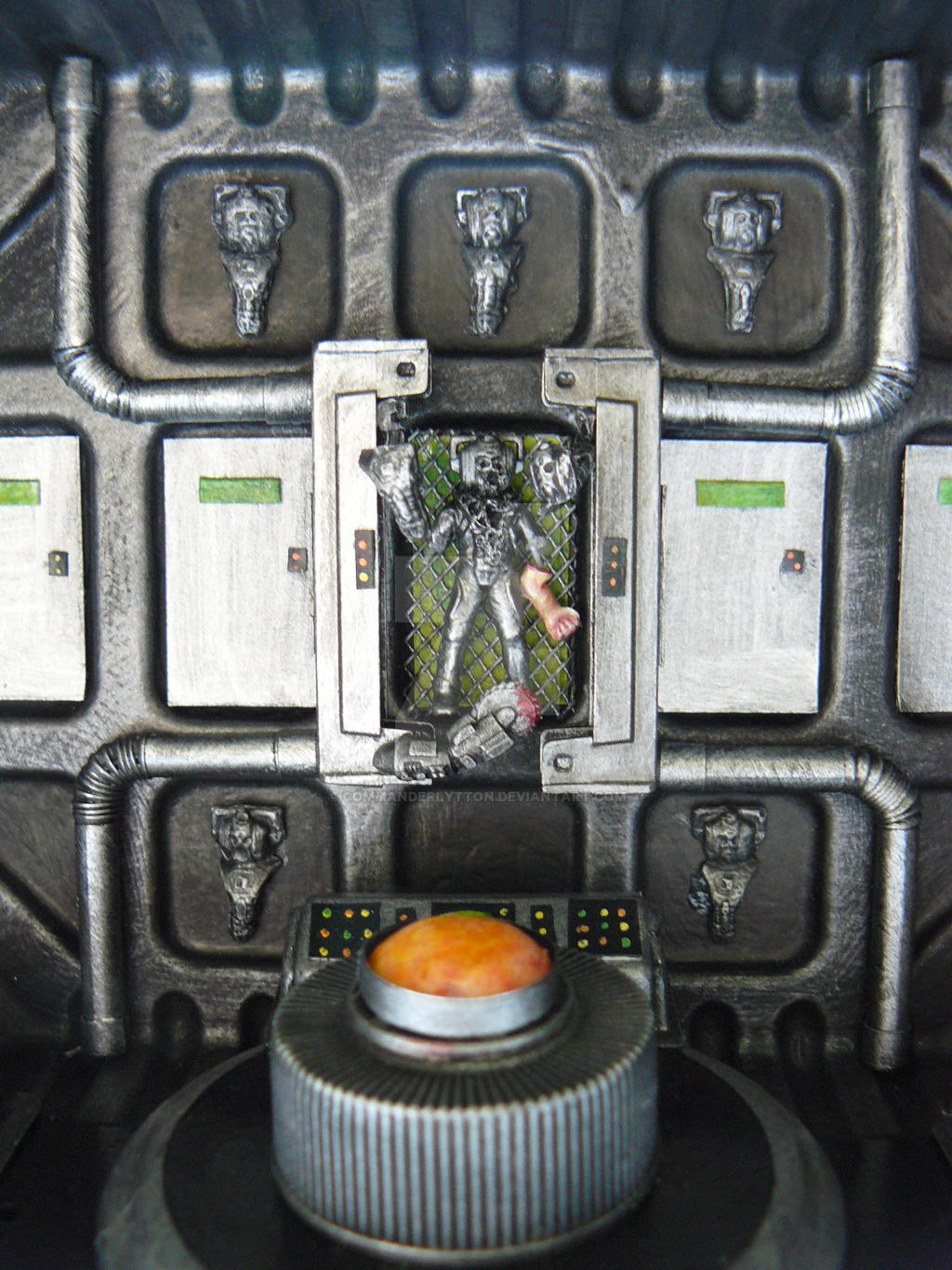 Cyberman conversion 2 by commanderlytton on DeviantArt