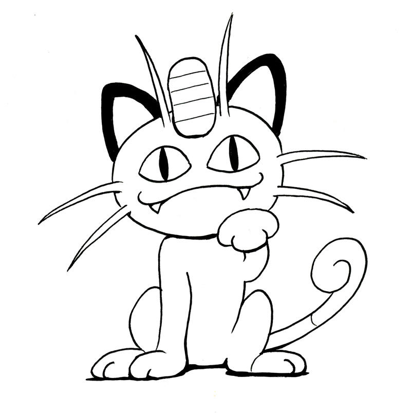 Meowth By Drakered On DeviantArt