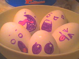 screaming eggs