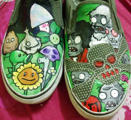 Plants Vs Zombies shoes