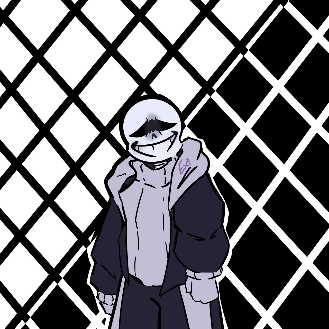 Undertale Sans Sans the Drawer - Illustrations ART street