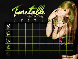 Avril Lavigne Timetable