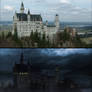 German Castle Matte Painting