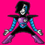 Shaded and Colored Mettaton EX