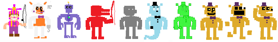 Five Nights At Freddy's 2 Sprite Fnaf World Adventure PNG, Clipart, 8bit,  Adventure, Art, Deviantart, Download