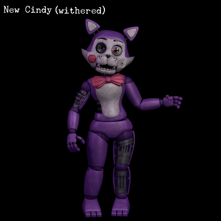 Five Nights At Candy's 2 - New Candy (Withered) by Krsman30 on DeviantArt