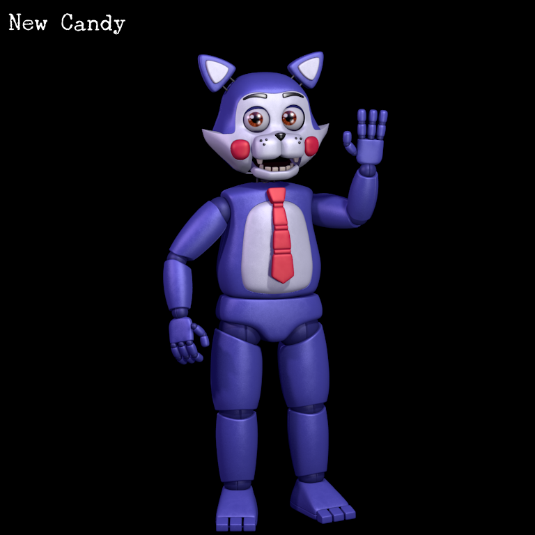 my render of forgotten candy from the upcoming five nights at