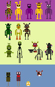 Frooby Sprites - Five Nights at Freddy's 3 by FreddleFrooby on DeviantArt
