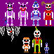 Frooby Sprites - Sister Location (as of Sept. 3rd)